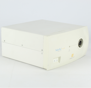 lot 23 image: Codman 24-3002 Fiberoptic Headlight With Cable &&nbspCogentLight SolarTec Source 100 Surgical Headlight Light Source - Great Working Condition