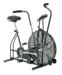 lot 76 image: MSRP $1800&nbspSchwinn Airdyne AD4 Upright Exercise Bike - Nice Working Condition - Seat Has Wear
