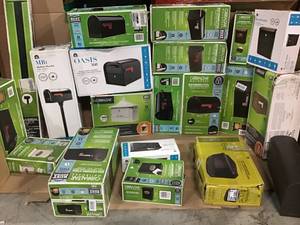 lot 8 image: Assorted pallet of mail boxes different sizes please see pics carefully 