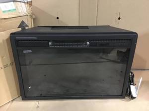 lot 13 image: 59 INFRARED MEDIA ELECTRIC FIREPLACE INSERT ONLY SEE PICTURES