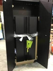 lot 31 image: Husky 4-pc Set (1 door unit & 1 drawer unit) (has dents and minor scratches) see pics carefully 