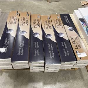 468 SF Shaw Easy Style Portabello Luxury Vinyl Plank Flooring - Glue or Loose Lay