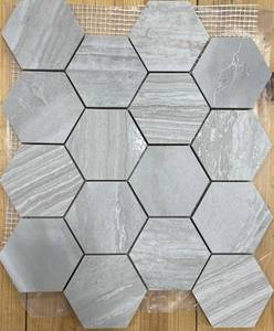 30 Sheets Imperial Mix Hexagon Mosaic Tile