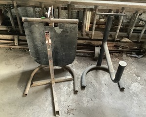 lot 668 image: Snowmobile Stands