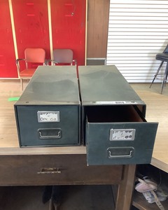 lot 95 image: Two File Boxes