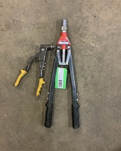 lot 103 image: Pop Rivet Tools