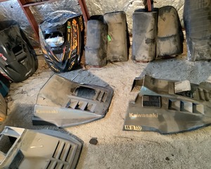 lot 679 image: KawasakiSno-Jet Snowmobile Hoods