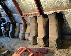 lot 678 image: Assorted Snowmobile Seats