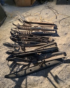 lot 702 image: Misc Snowmobile Skis
