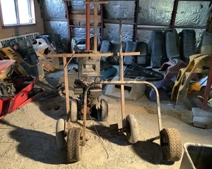 lot 684 image: Snowmobile Dolly Carts
