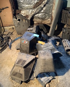 lot 704 image: Misc Snowmobile Engine Consoles