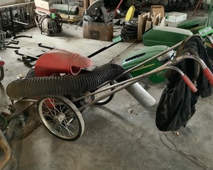 lot 671 image: Motorized Sweeper