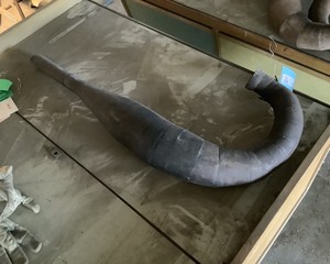lot 735 image: 1984 Ski Doo SS25 Exhaust Pipe