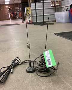 lot 168 image: Two CB Antennas