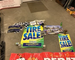 lot 182 image: Racing BannersShop Banners
