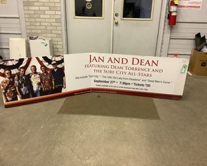 lot 183 image: Jan and Dean Rock and Roll Advertising