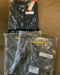 lot 216 image: Three Mens Polo Shirts, new in package
