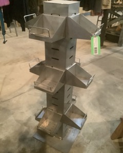 lot 342 image: Metal Display Rack