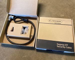 lot 258 image: Two Security Locking Cables