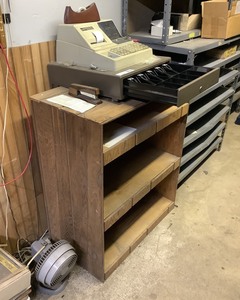 lot 32 image: Cash Register, Shelf