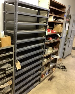 lot 24 image: Metal Parts Storage Rack (no contents)