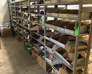lot 40A image: Five Shelving Units, no contents included