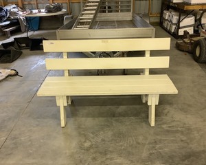 lot 506 image: PVC Plastic Bench