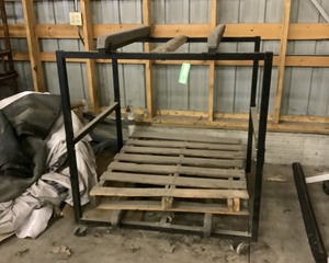 lot 463 image: Wheeled Storage Rack for Jet Skis