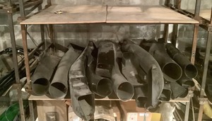 lot 319 image: Assorted Chutes for John Deere Baggers