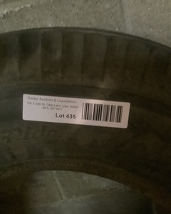 lot 435 image: Whitewall Tire 6.70-15