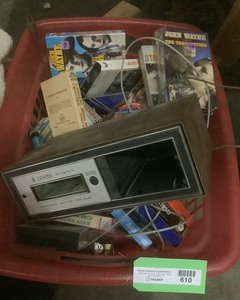 lot 610 image: 8 Track Audio Player, Tapes