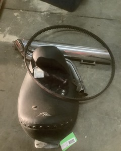 lot 597 image: Harley Davidson Seat, Muffler