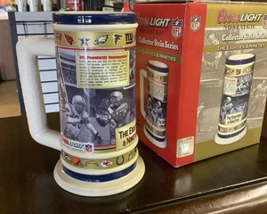 lot 185A image: Coors Collectors Beer Stein