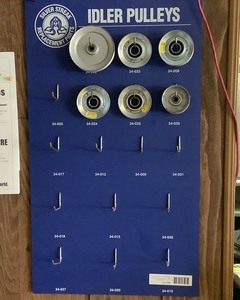 lot 190A image: Blue Pulley Board