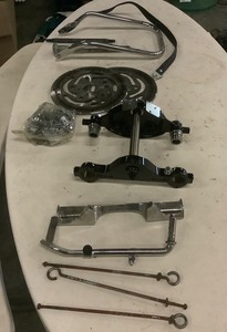 lot 565 image: Box of Harley Davidson Motorcycle Parts