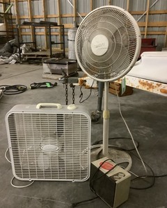 lot 496 image: Fans and Heater
