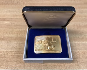 lot 233C image: John Deere Belt Buckle - 1 Millionth Planters