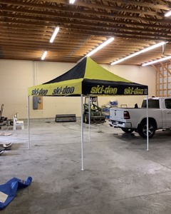 lot 559 image: EZ-Up TentShelter, Ski-Doo Branded
