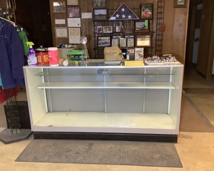 lot 250 image: Glass Display Case