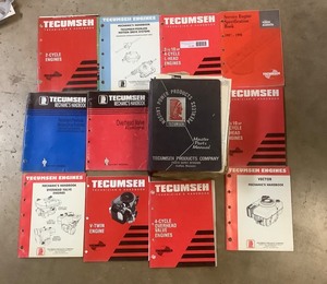 lot 259 image: Tecumseh Manuals