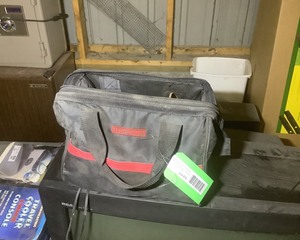 lot 572 image: Craftsman Tool Bag and Contents