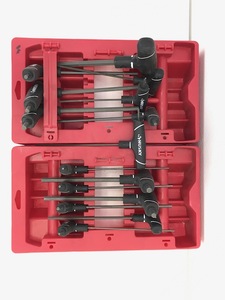 Husky T-Handle SAE & MM Hex Key Sets (Missing Various Pieces)