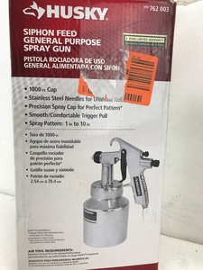 Husky Siphon Feed General Purpose Spray Gun