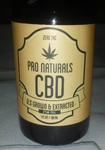 lot 12 image: CBD oil NEW