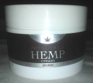 lot 13 image: Hemp cream,  New unopened.