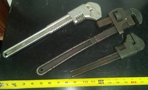 lot 26 image: 3 Wrenches - 2 diamond brand.