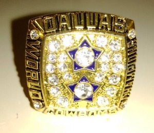 lot 37 image: Dallas Cowboys Super Bowl Ring 1977