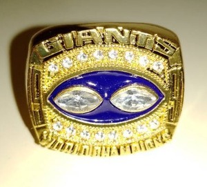 lot 44 image: New York Giants Super Bowl Ring