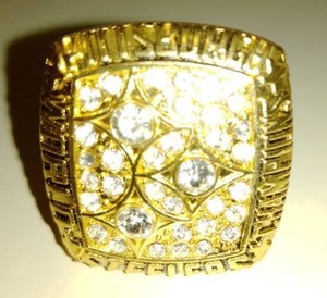 lot 120E image: Pittsburgh Steelers Super Bowl Ring,  Terry Bradshaw