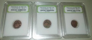 lot 215 image: 3 Constantine the Great Raman Coins 330 A.D.